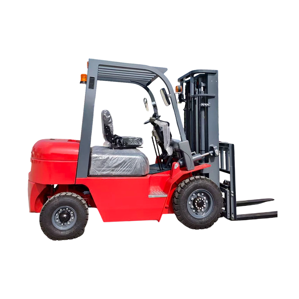 Standardhöhe 3 m, aufblasbarer Reifen, 2,5 Tonnen Diesel-Gabelstapler Standardhöhe 3 m, aufblasbarer Reifen, 2,5 Tonnen Diesel-Gabelstapler