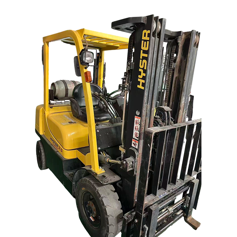 2,5 Tonnen gebrauchter Hyster LPG-Gabelstapler mit Gabelverstellgerät 2,5 Tonnen gebrauchter Hyster LPG-Gabelstapler mit Gabelverstellgerät